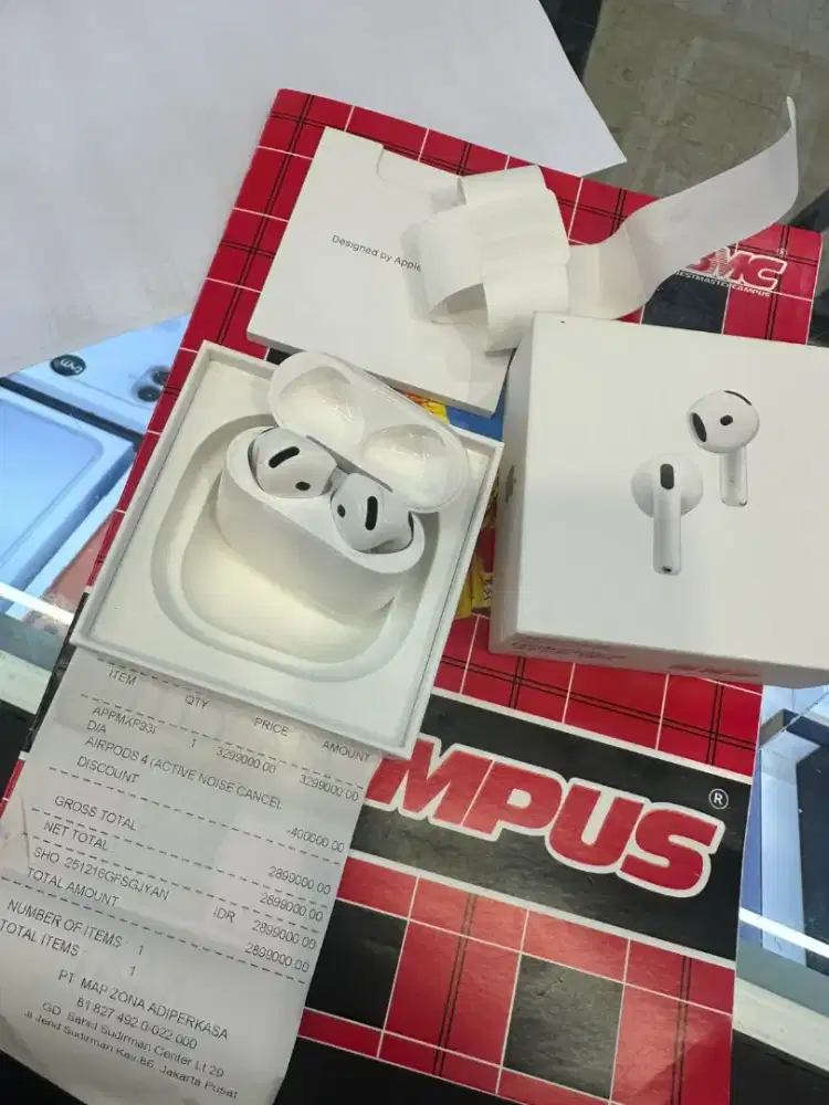 Airpods 4 ANC Garansi iBox 17/02/26 Lengkap