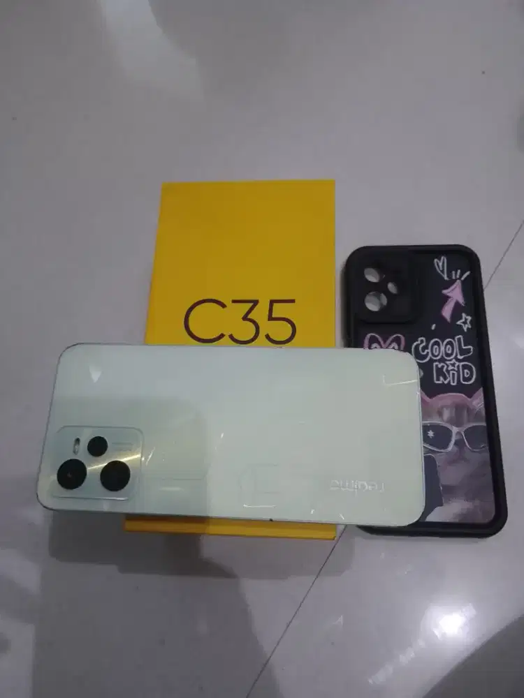 Realme C35 ram 4/64gb normal poll dan lengkap