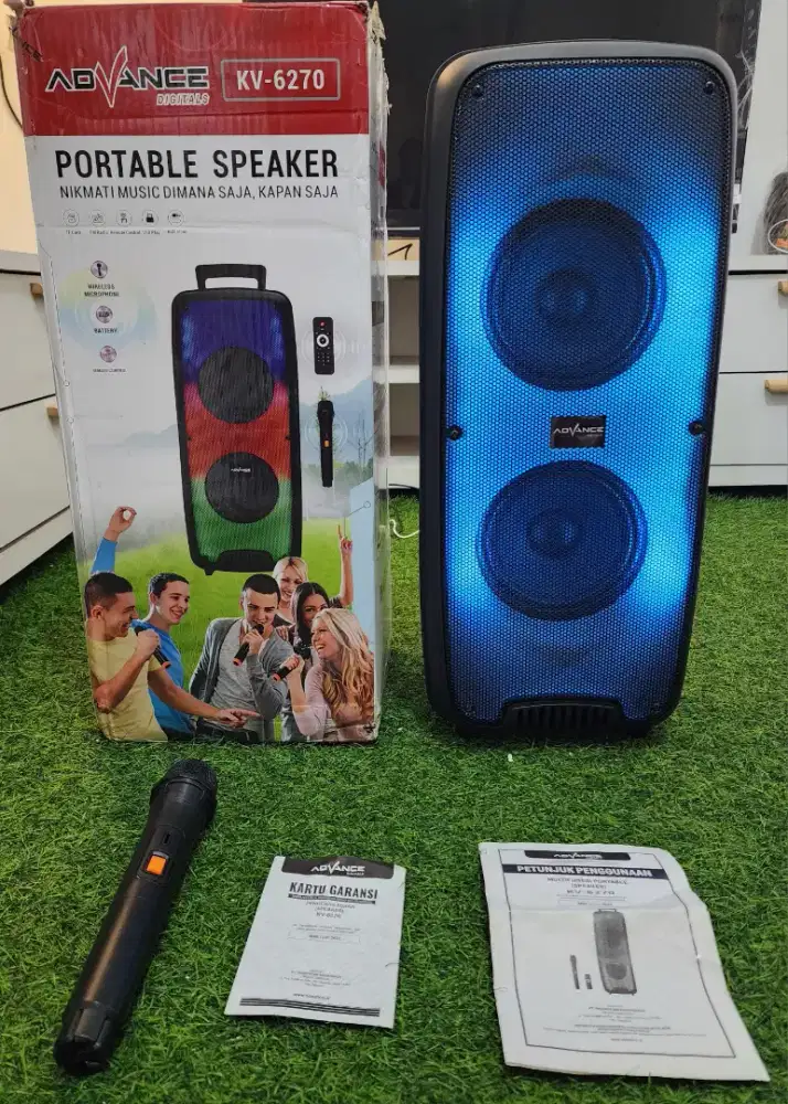 Speaker ADVANCE KV 6270 , Fullsett , Like New , suara mantappp