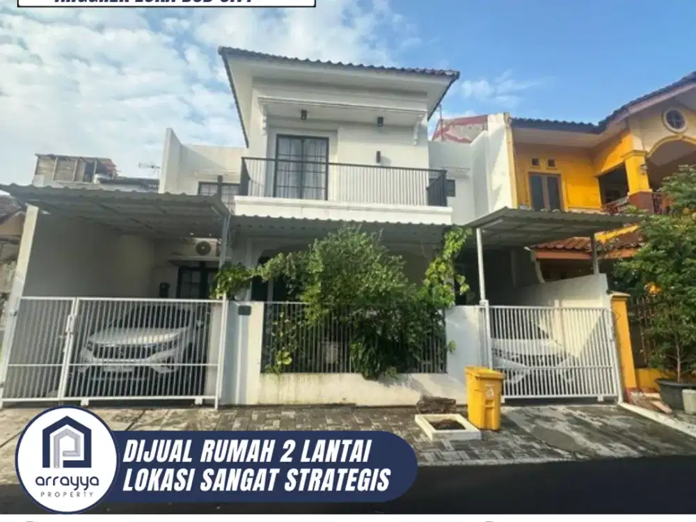 DIJUAL RUMAH CANTIK 2 LANTAI SIAP HUNI DI ANGGREK LOKA BSD CITY