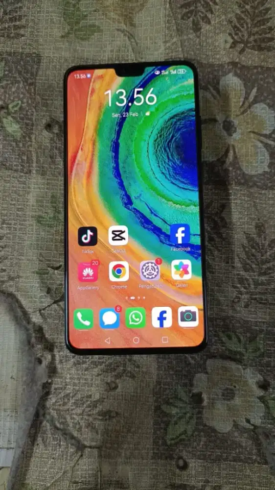 Jual/tt huawei mate 30 4G (8/128)  udh bea cukai hp only no minus