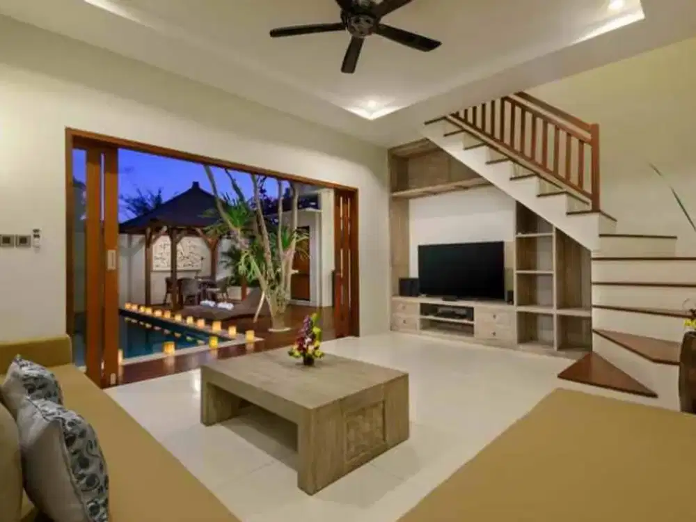VILLA FREEHOLD MEWAH DENGAN ROOFTOP – 5 MENIT KE PANTAI PERERENAN, Canggu | INVESTASI PRIME AREA