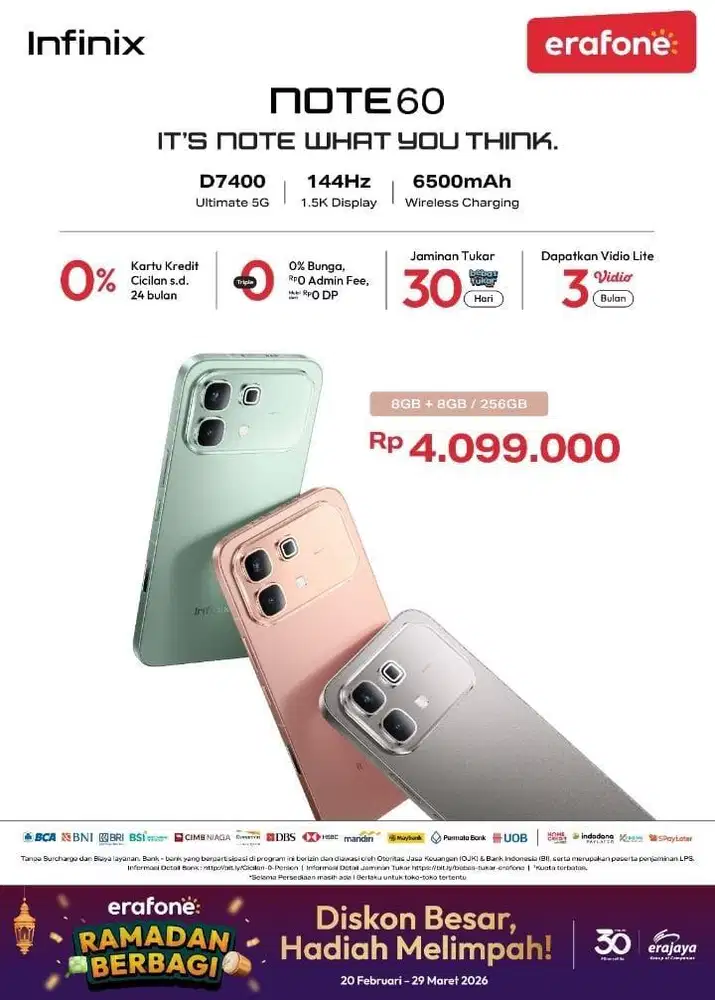 INFINIX NOTE 60 5G 8/256