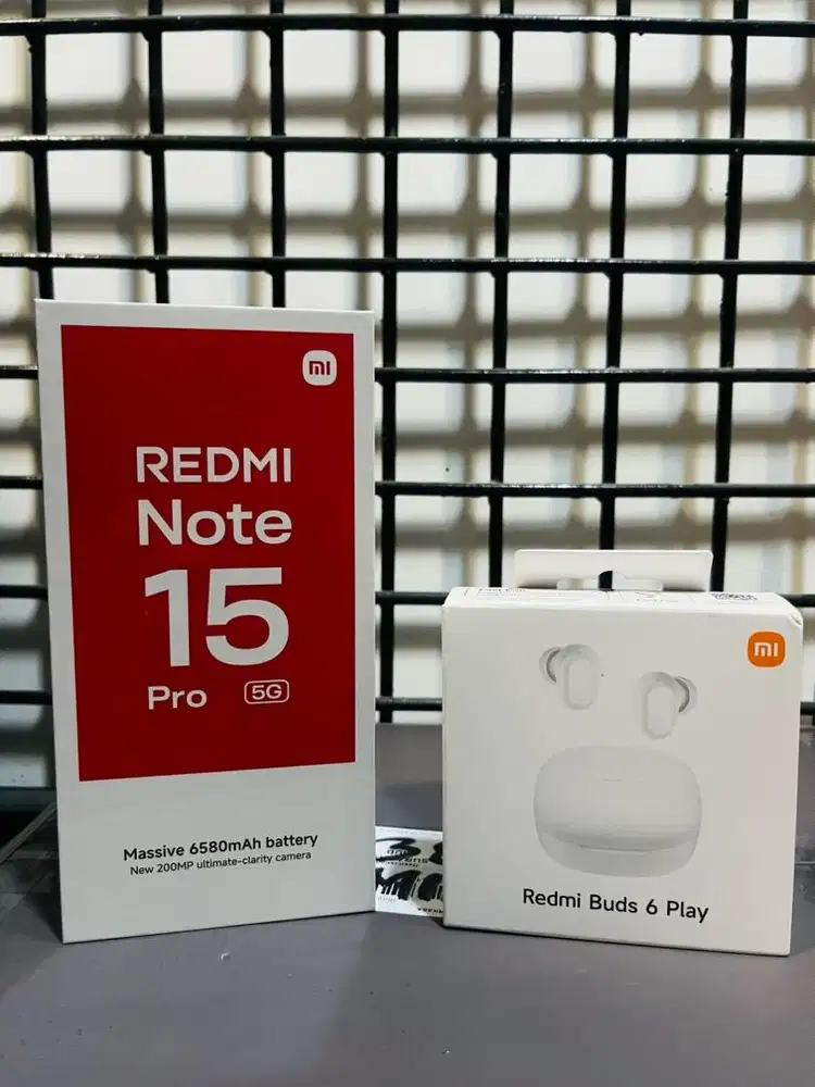 REDMI NOTE 15 PRO 5G FREE BUDS 6 Play