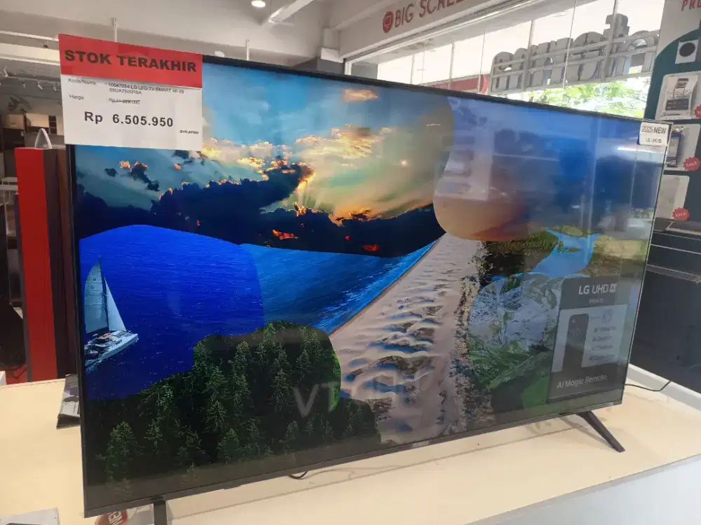 ONLY DISPLAY LG LED SMART TV 4K 65INCH