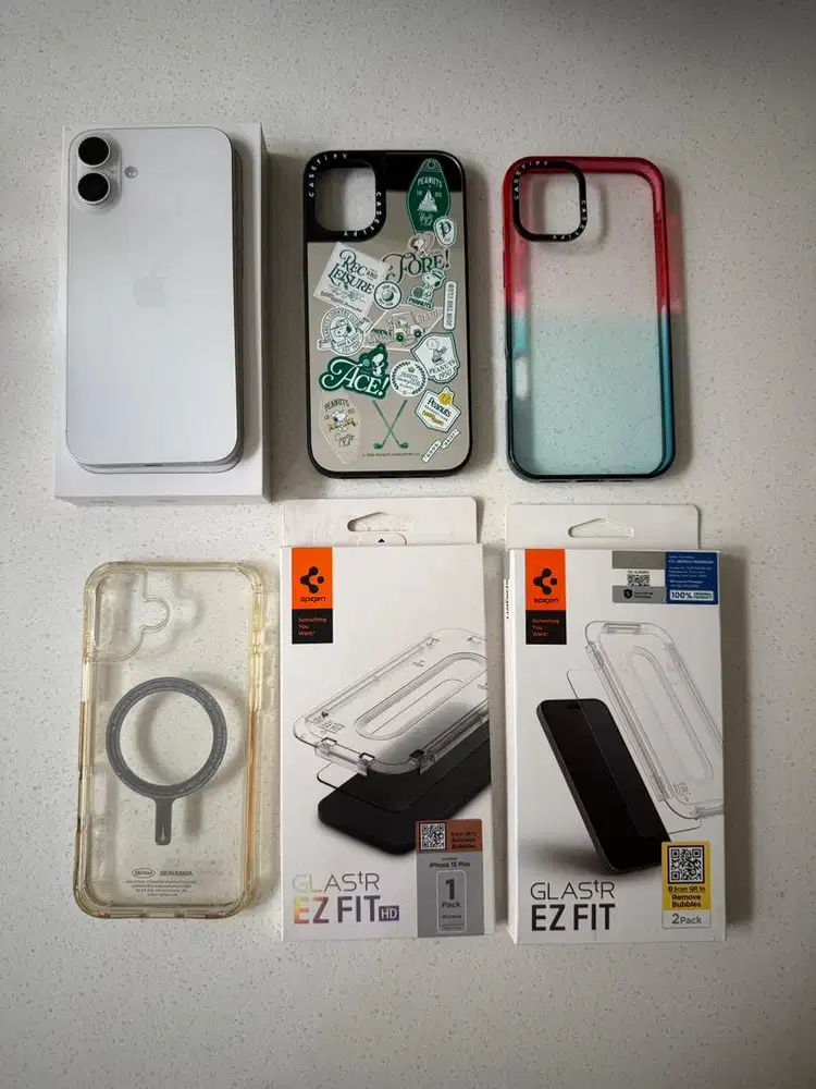 IPHONE 16 PLUS 256 GB WHITE DIGIMAP MULUS TANPA LECET