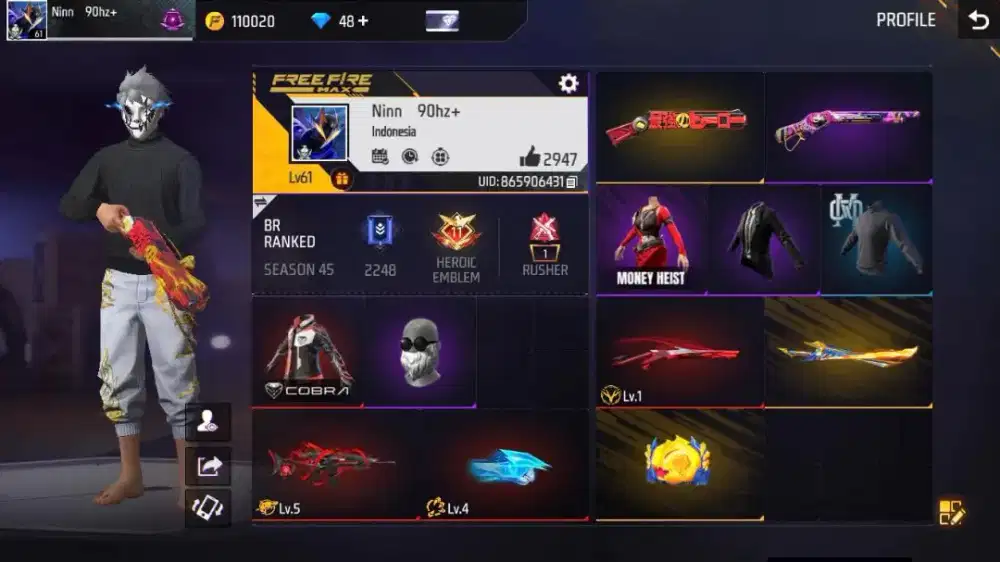 JUAL AKUN FF PRIBADI MURAH AJA