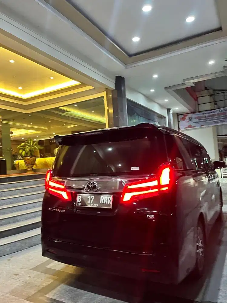 [CASH ALPHARD 2016] ALPHARD TYPE TERTINGGI 2016 SERVICE RECORD