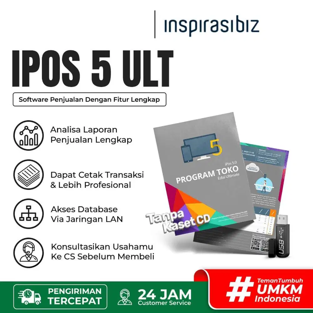 SOFTWARE PROGRAM KASIR TOKO MINIMARKET iPos 5 | iPos 5.0 Ultimate