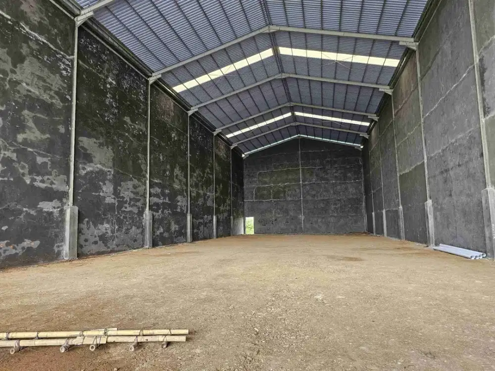 disewakan gudang laksana full bangunan 930 m2 + office 2 lantai ready