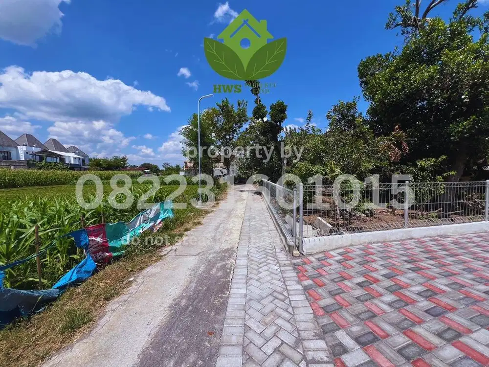 DIJUAL! Tanah Kavling STRATEGIS dan ASRI di Kalasan, Sleman,Yogyakarta