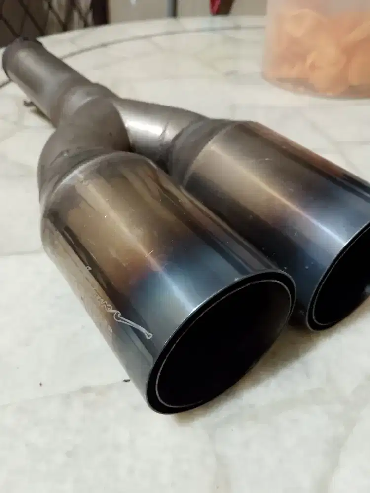 END MUFFLER HKS HI POWER ORIGINAL
