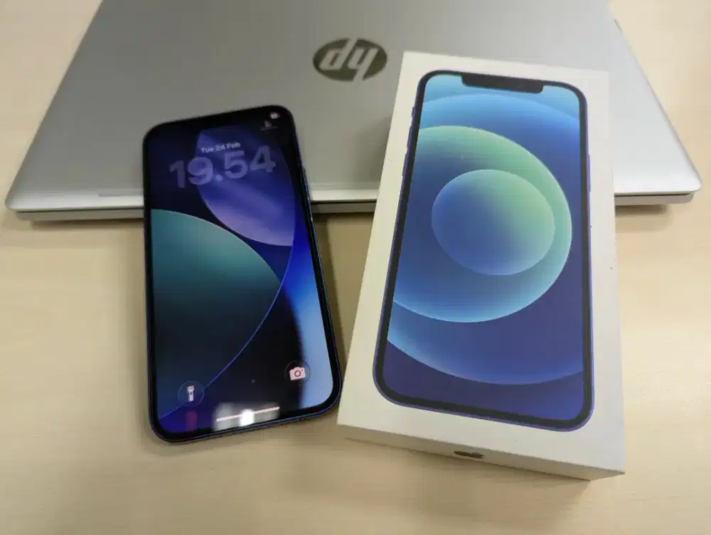 iPhone 12 64 GB Blue Ibox Fullset