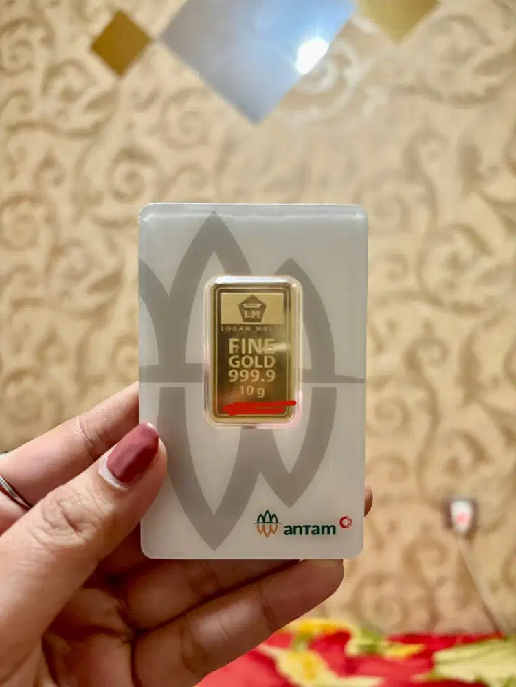 DIJUAL LOGAM MULIA ANTAM 10 gr