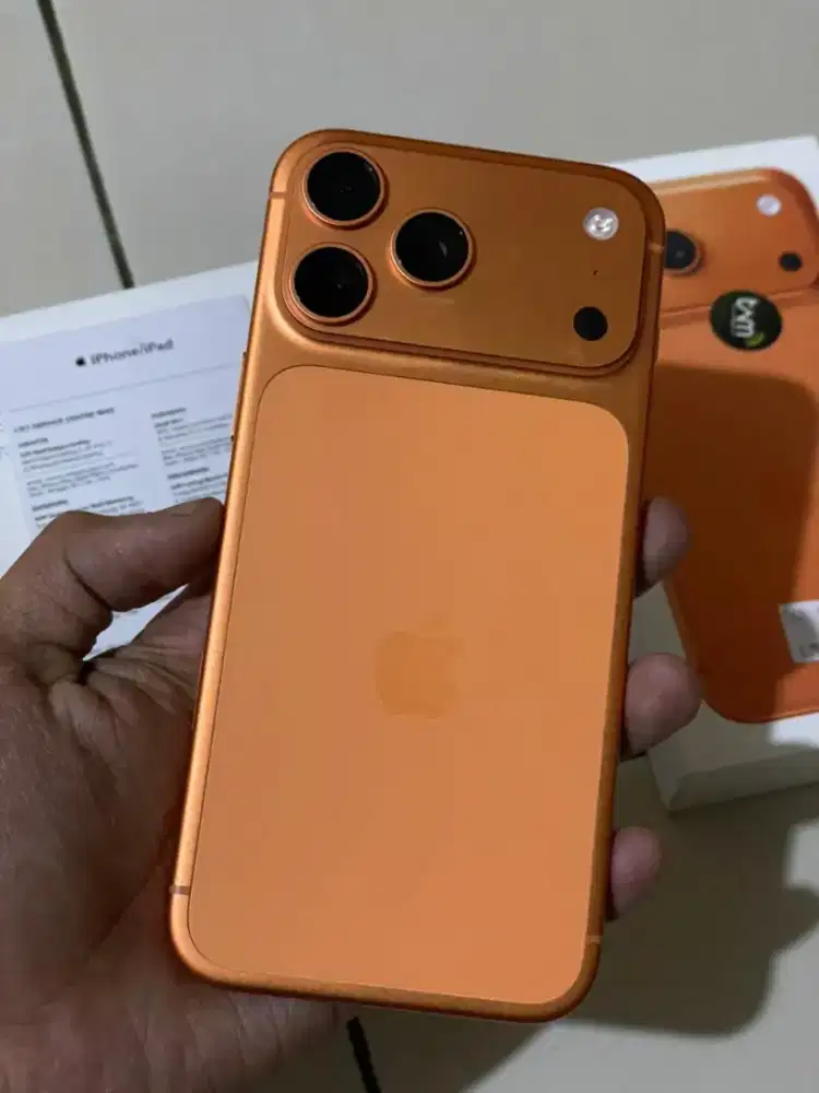 iphone 17 promax 512GB PA/A garansi resmi ibox
garansi resmi on