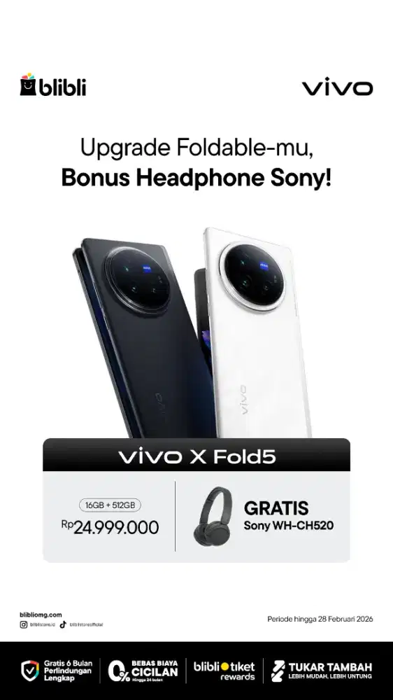 VIVO X FOLD5 - BLIBLI GALAXY MALL 2