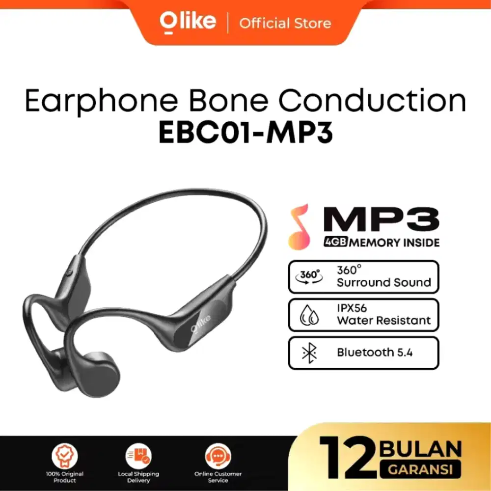 Olike EBC01 Earphone Bone Conduction Bluetooth 5.3