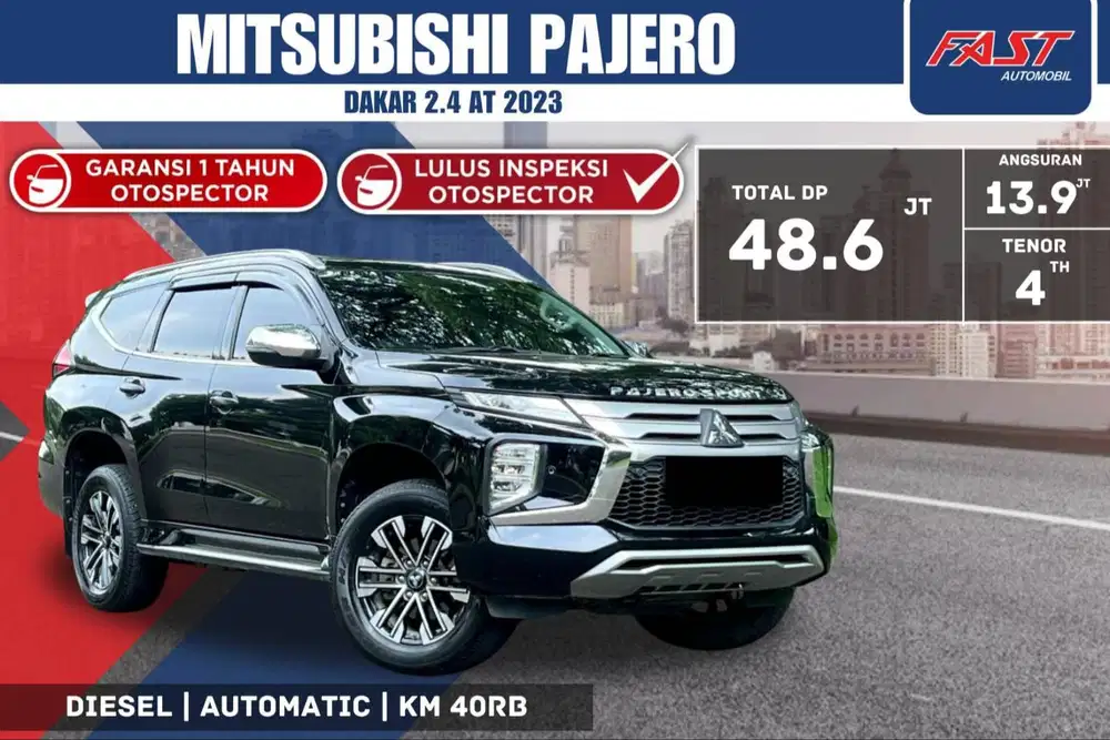MITSUBISHI PAJERO DAKAR 2023 2.4 AT SUNROOF LOW KM.40RB & ISTIMEWA