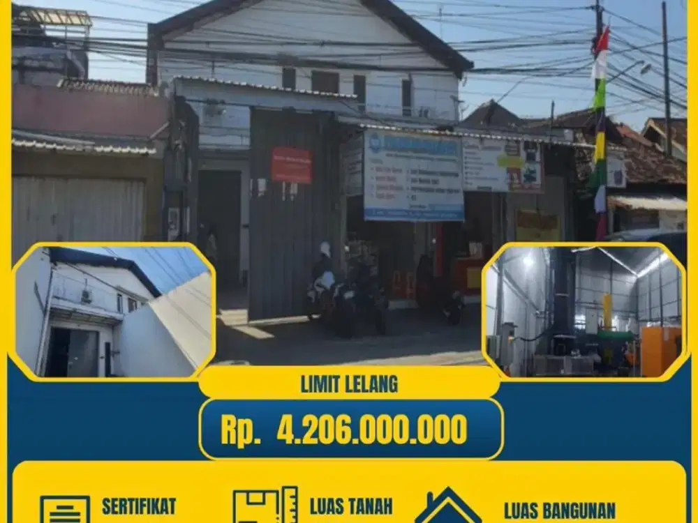 Aset Strategis Lelangan Bank Di Pinggir Jalan Dekat Dengan Exit TOL Gondangrejo