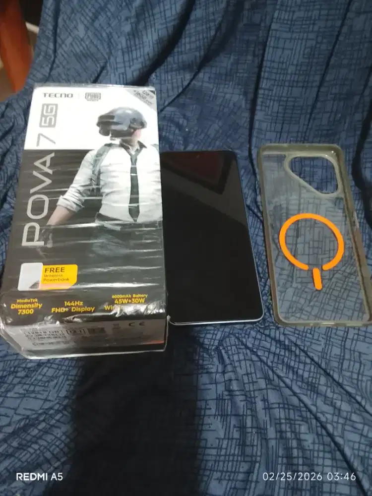 Tecno pova 7 5G 8/128 Mulus