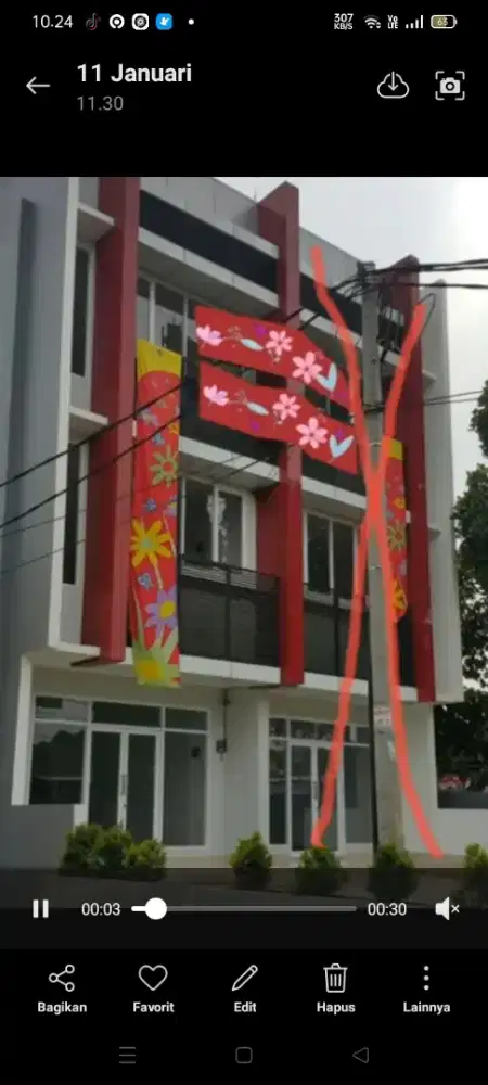 Pamulang Ruko bonus tanah kavling