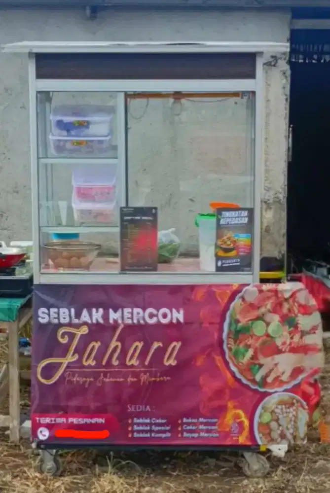 GROBAK STAINLESS RODA 4 USAHA UMKM