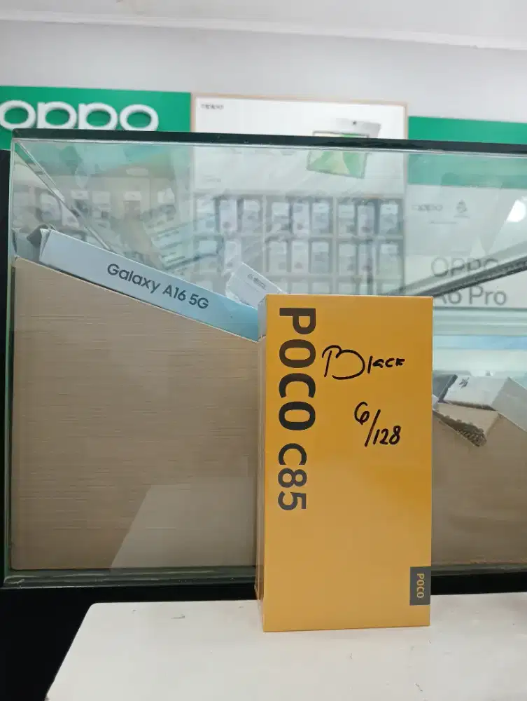 POCO C85 6/128 NEW MURAH GARANSI RESMI
