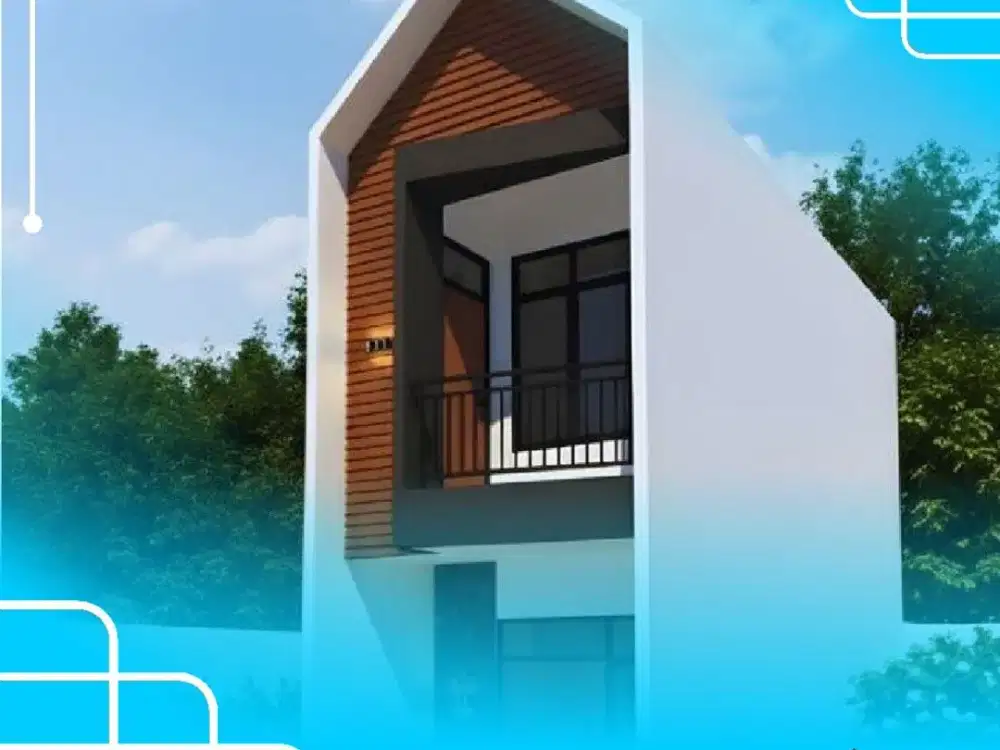 Rumah Townhouse SIAP HUNI Cimanggis DEPOK 3 lantai MINIMALIS Dekat TOL Cimanggis & TOL Cisalak [tsamara]