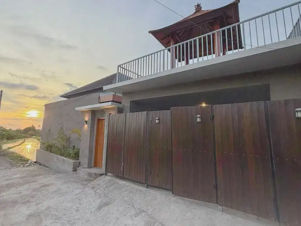 FOR SALE | VILLA CANGGU VILLA BRAND NEW LANTAI 1 AREA TUMBAK BAYUH CANGGU DENGAN VIEW SAWAH - Thumbnail 2
