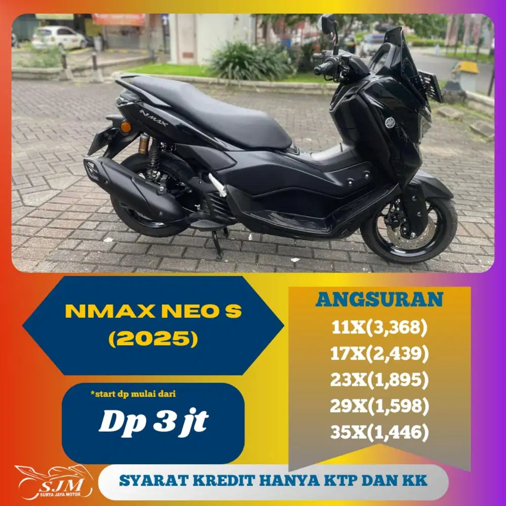 YAMAHA NMAX NEO S 2025 SIAP PAKAI
