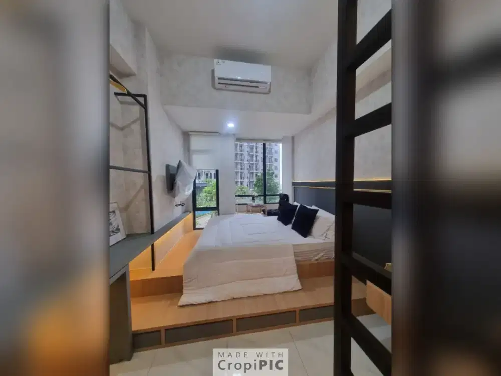 Dijual 1BR Tower Amor Lt.23 – City View & Akses Langsung Mall!