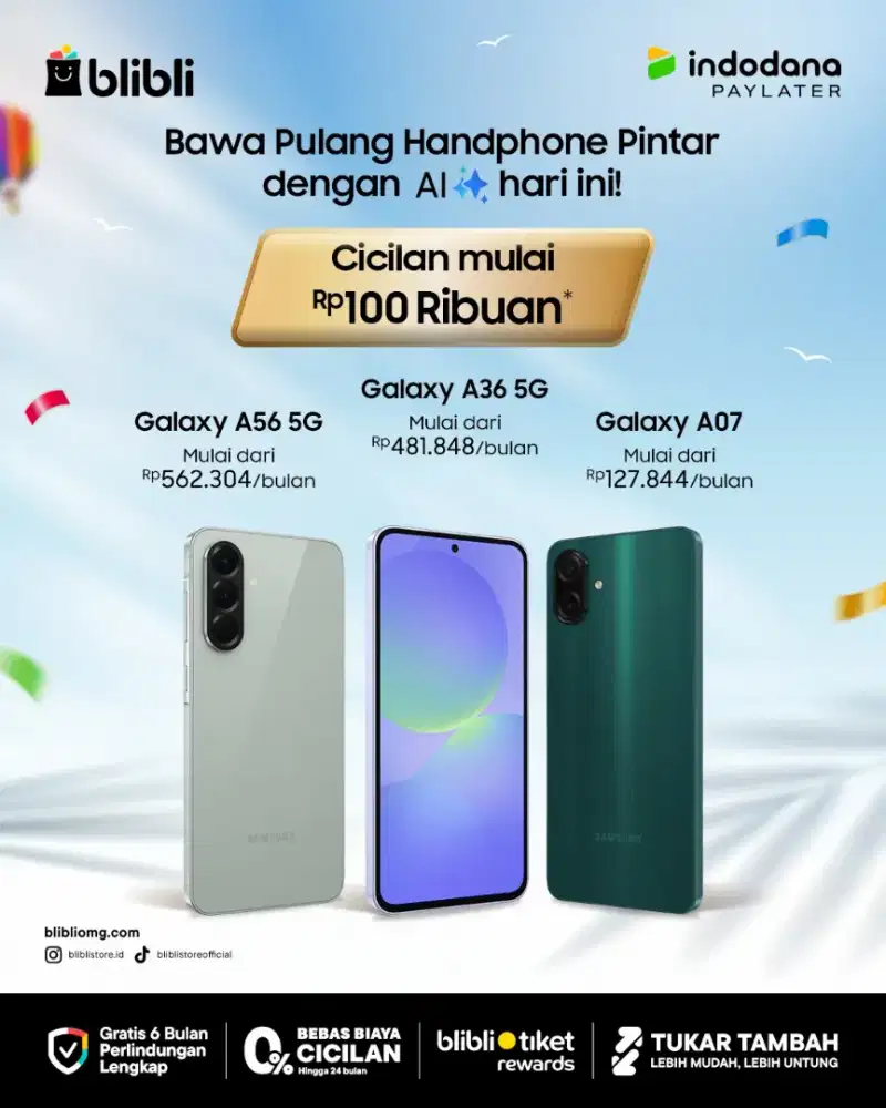 Promo cicilan 0% tanpa kartu kredit