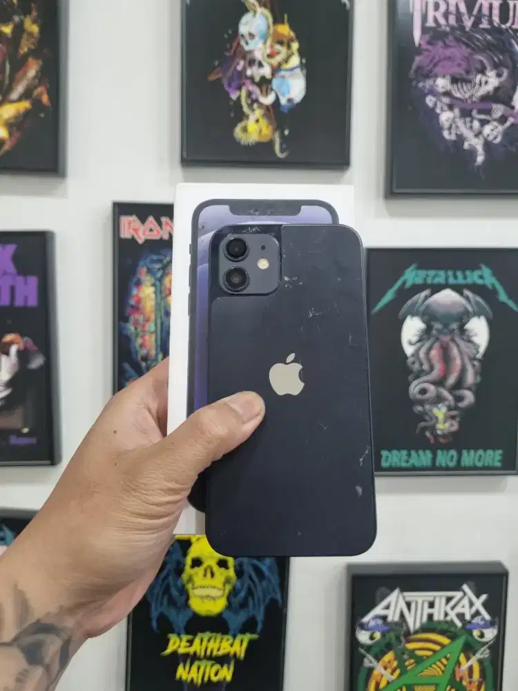 Iphone 12 64GB Fullset Wifi Only Murah