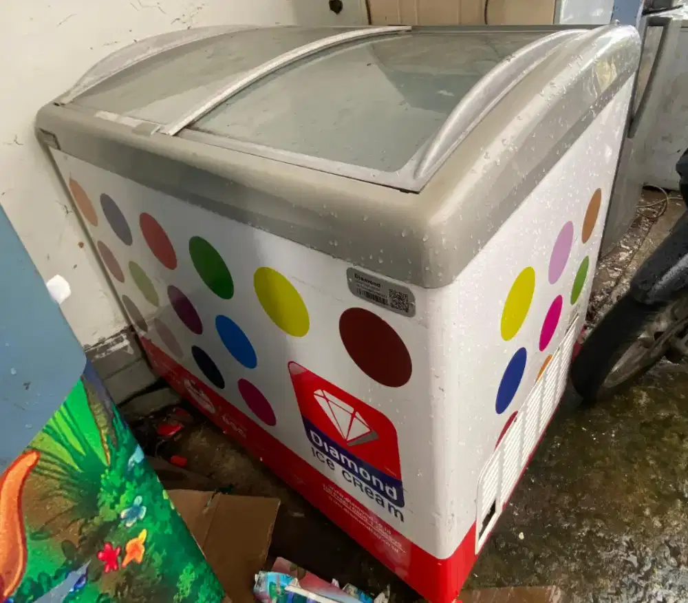 FREEZER DIAMOND ICE CREAM – SIAP PAKAI & DINGIN MAKSIMAL