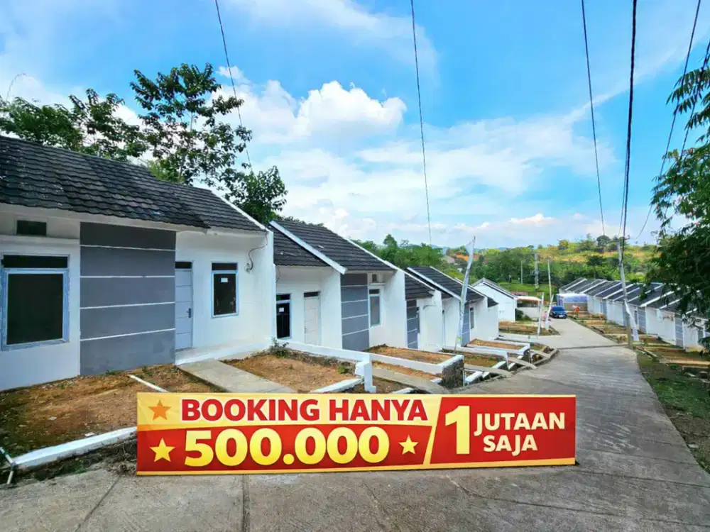 Rumah murah terlaris di dekat pasar cicalengka dengan biaya All in hanya 1 juta saja