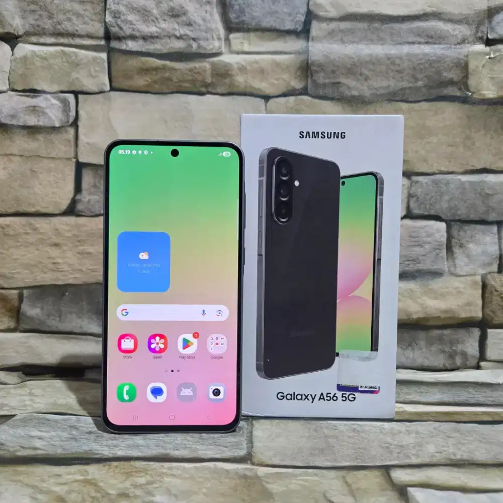 Samsung Galaxy A56 5G 8/256 Graphite Fulset segel mulus 99% like new