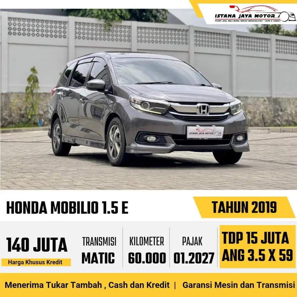 Honda Mobilio E AT 2019