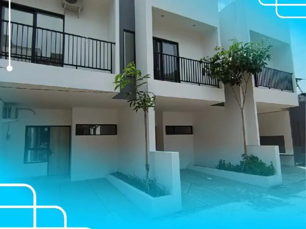 EXCLUSIVE Rumah TOWNHOUSE Kelapa Dua Ciracas Kota Jakarta Dekat Stasiun [CGV]