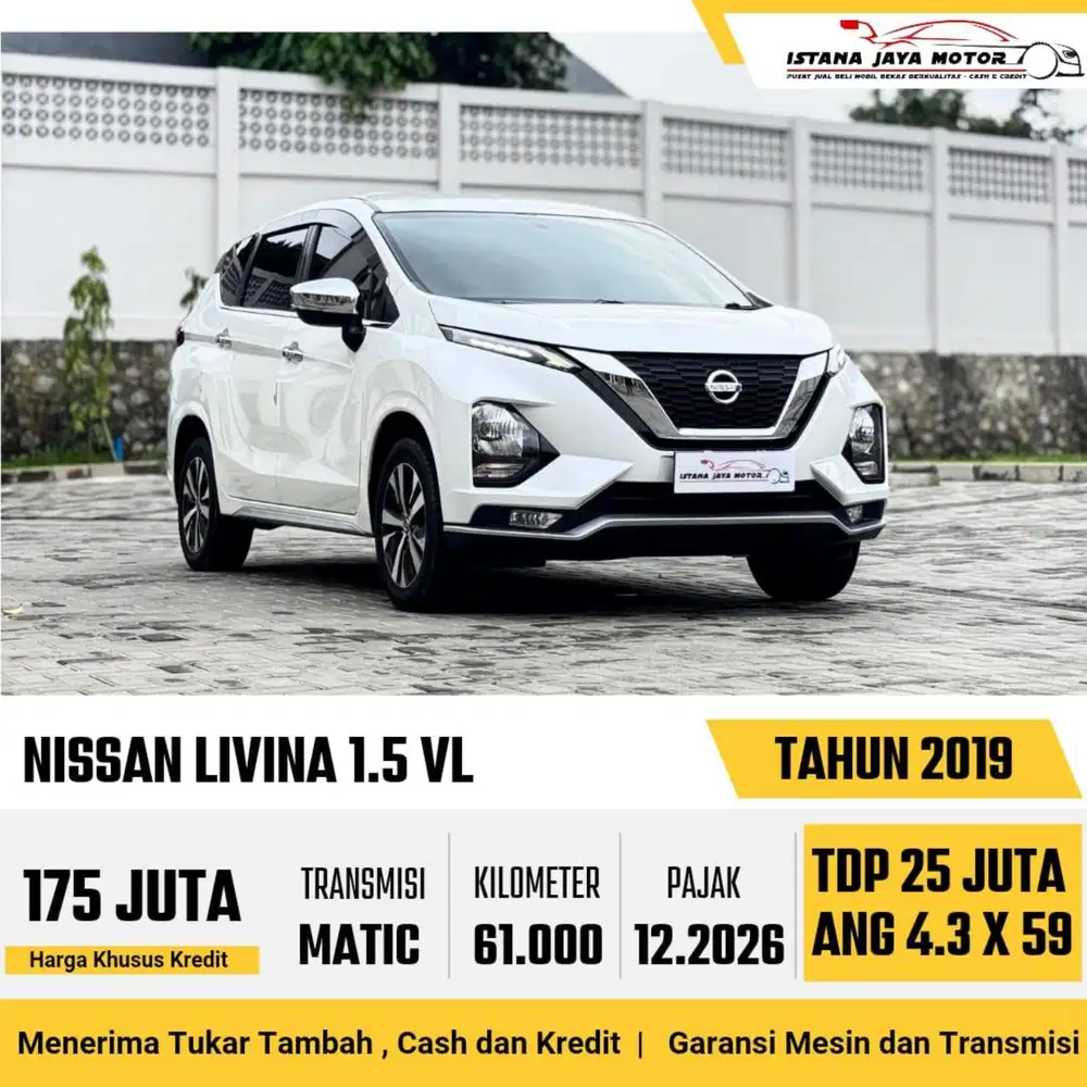 NISSAN LIVINA VL AT 2019
