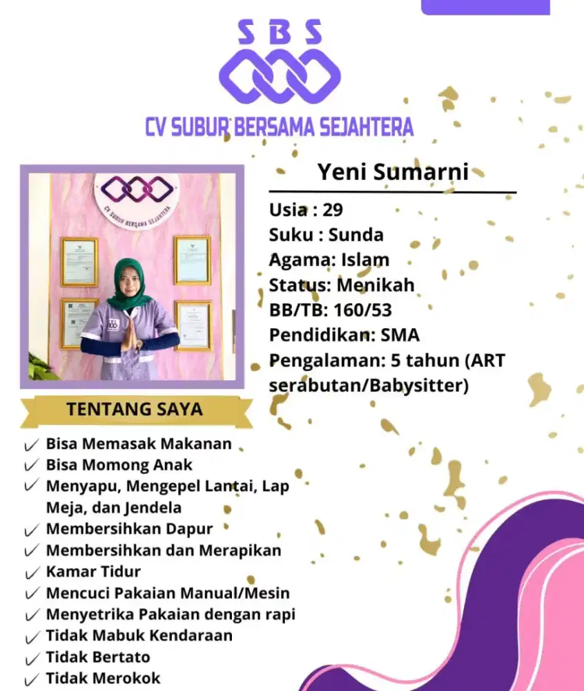 ART/Babysitter (Serabutan)