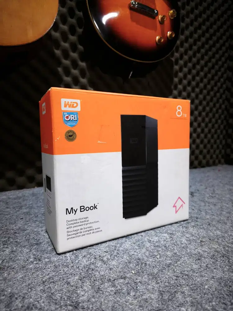 External Hard Disk Drive (HDD) WD My Book 8 TB