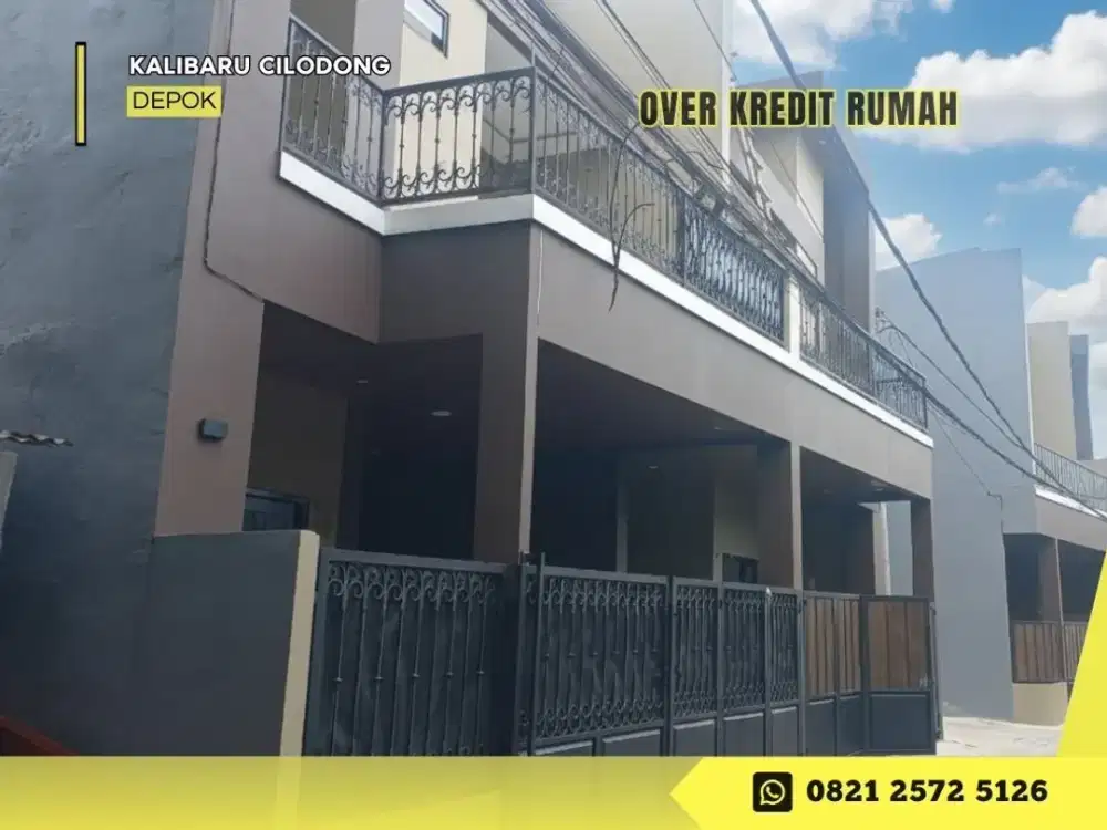 Jual Over Kredit 2LT dkt Alun alun GDC Depok 119JT di Qonita 41 Residence