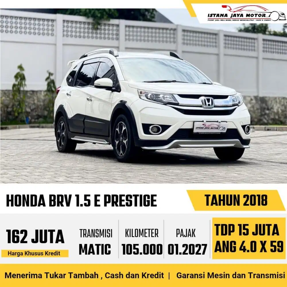 Honda BRV E Prestige AT 2018