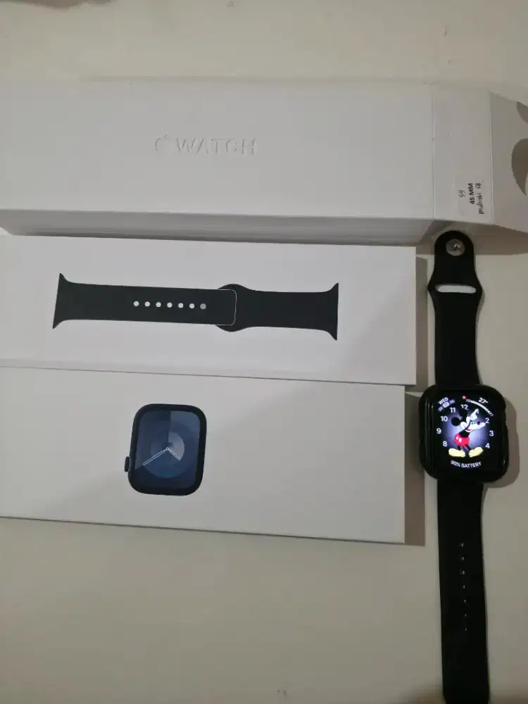 APPLE WATCH SERIES 9 (45MM) KONDISI 98%