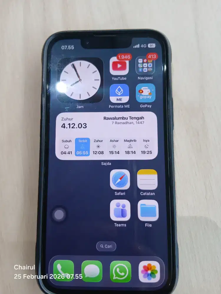 HP ori iBox- iPhone 13 Mini 5G Mulus 99% Like New, LENGKAP. DUAL SIM