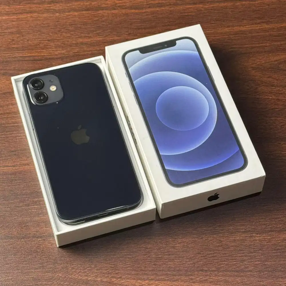 iPhone 12 256GB Black Garansi Resmi iBox