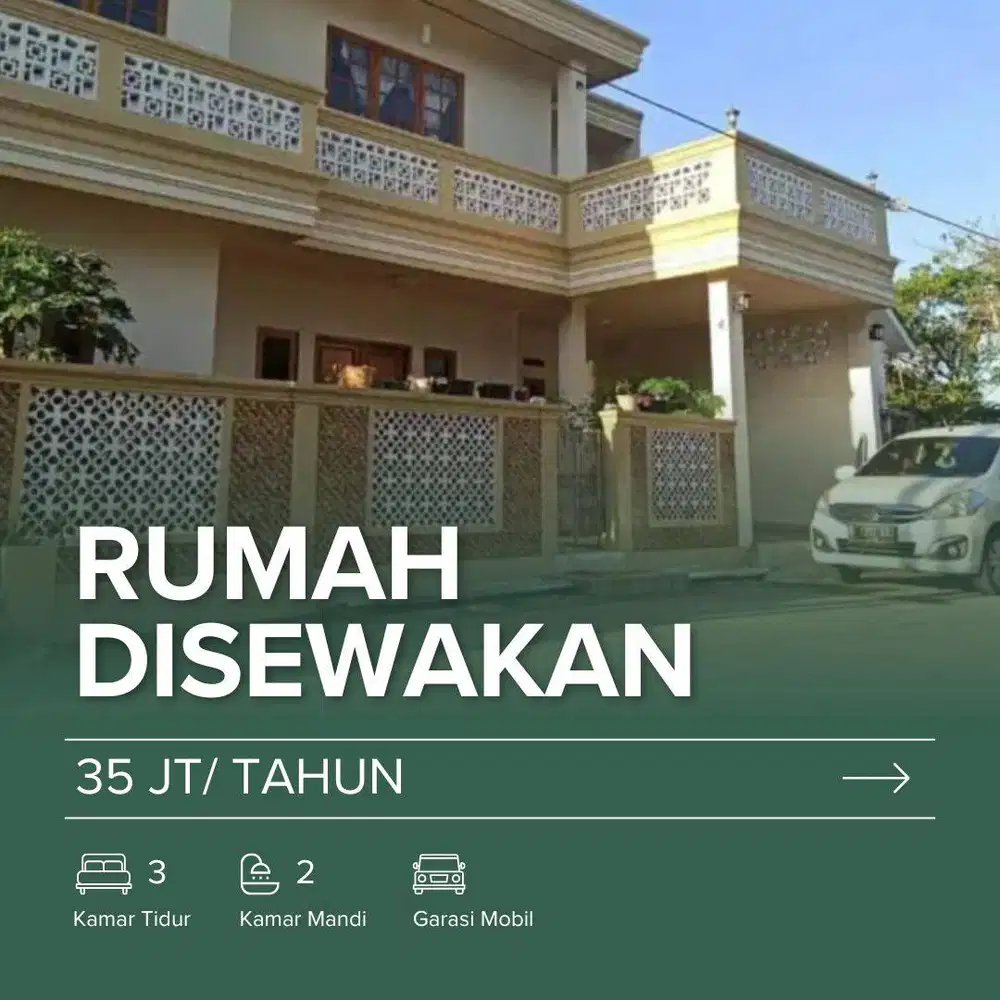 Disewakan Rumah Nyaman di Harvest  – Kota Mandiri Terluas di Cibubur