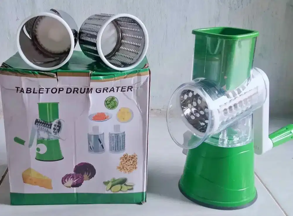 Pemotong Sayuran / Tabletop Drum Grater – Gratis!