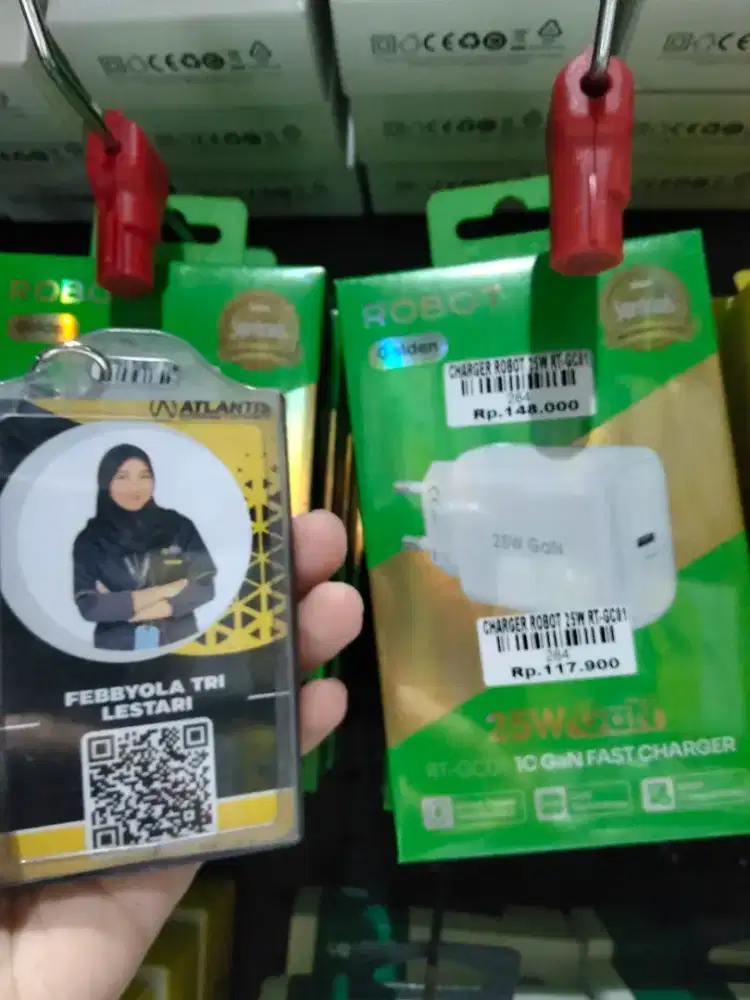 CHARGER ROBOT ATLANTIS DAHSYAT