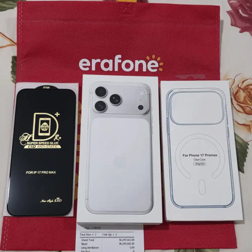 Iphone 17 Pro Max 512gb silver ibox new segel